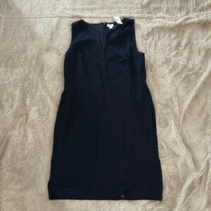 Navy blue dress. Brand is J.Crew. Size 16.